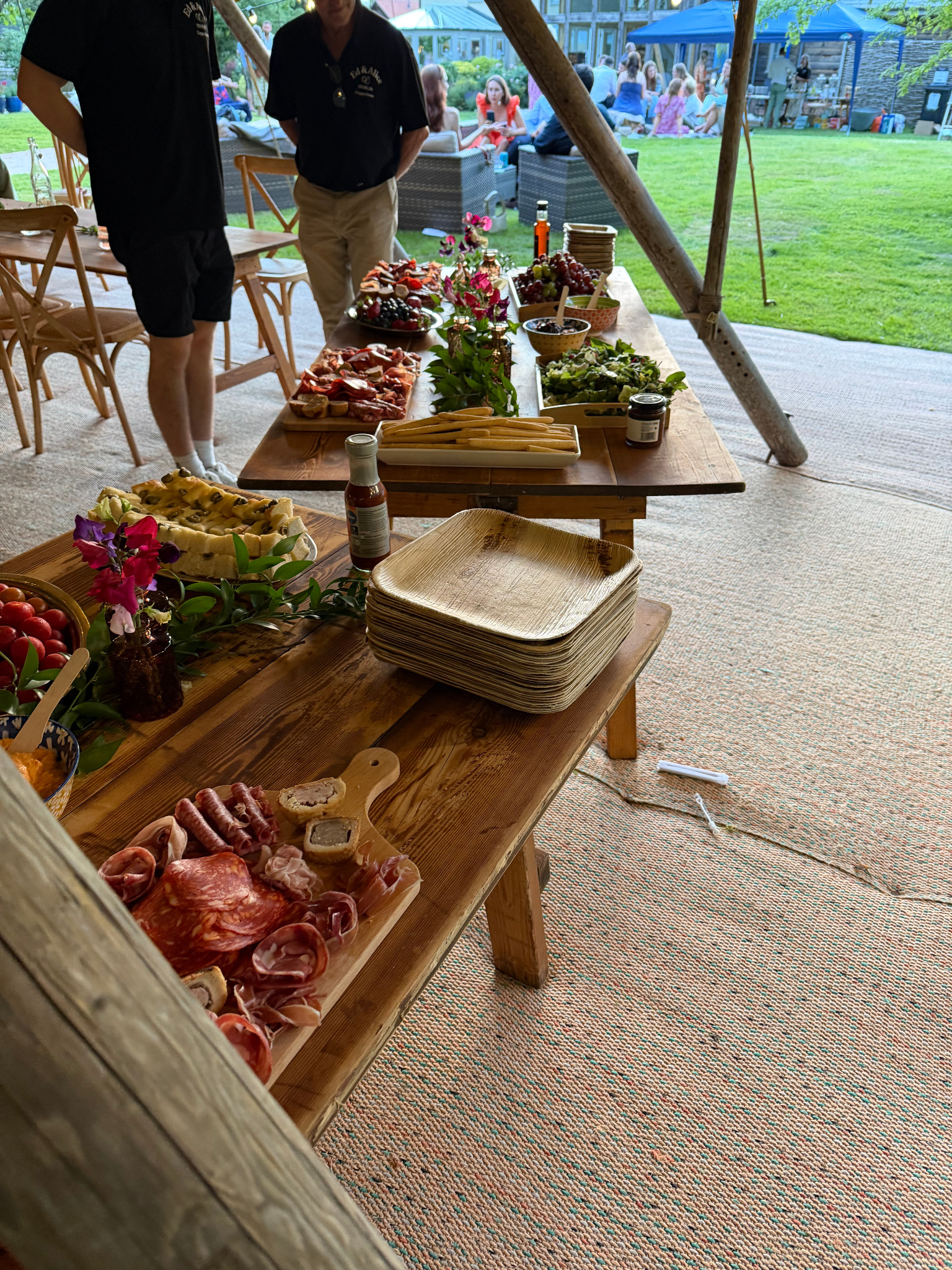 Wedding grazing table
