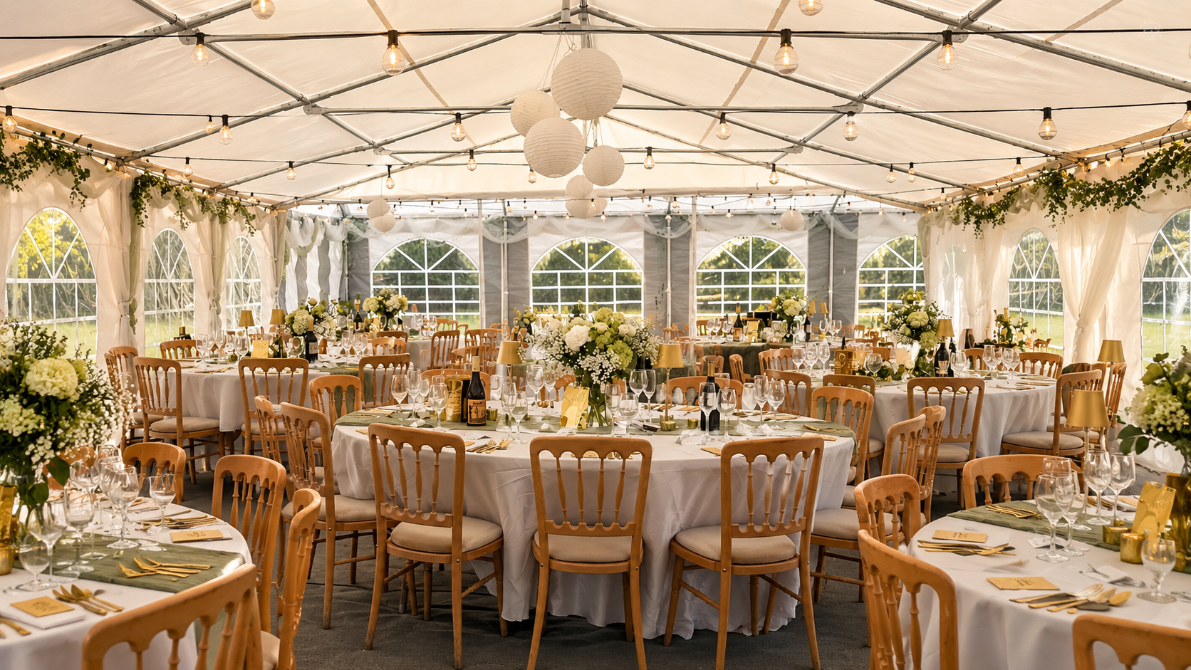 Wedding marquee